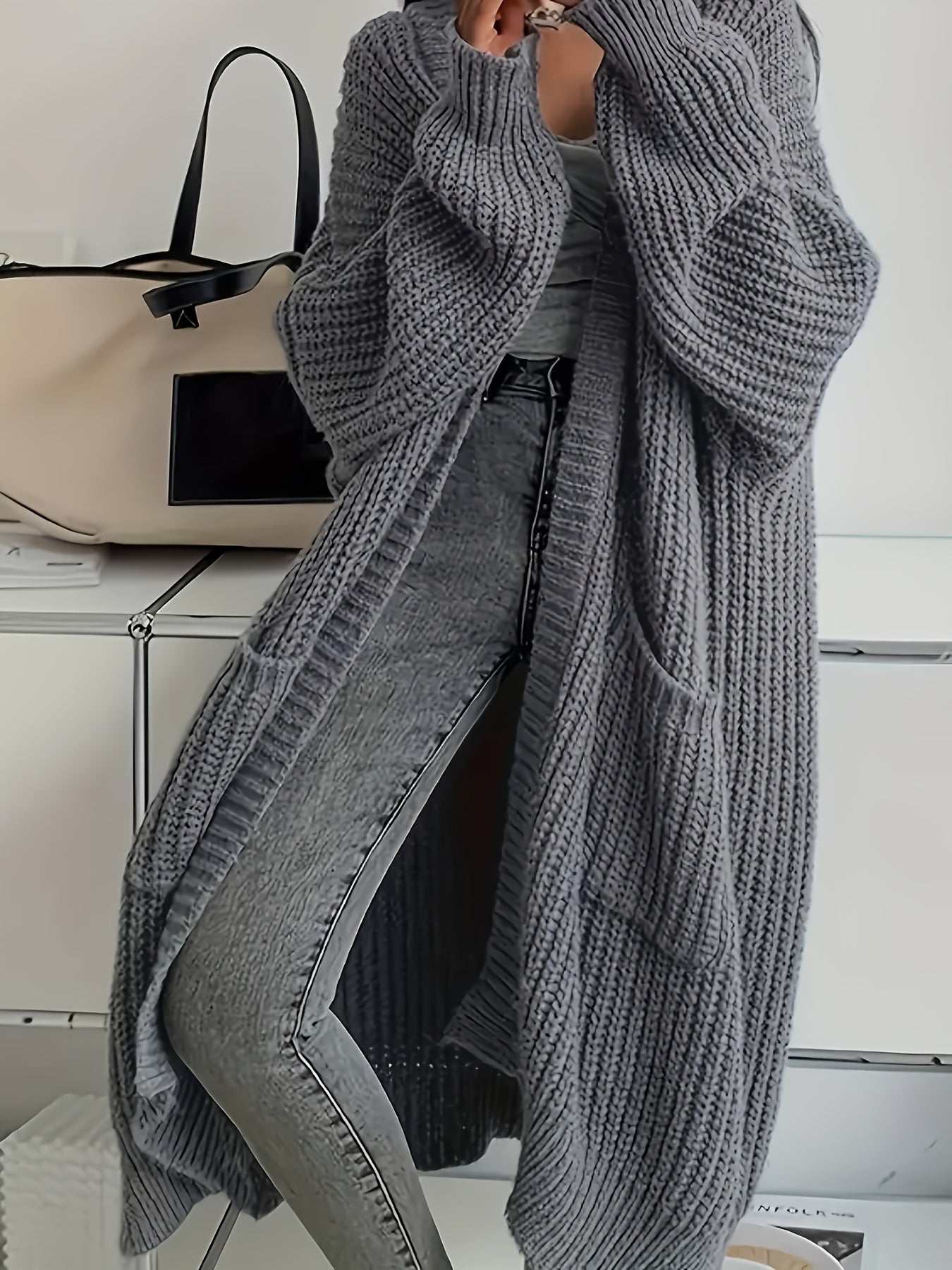 Leda | Cozy Confidence Longline Cardigan