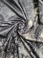 Blair | Women’s Asymmetric Abstract Art Midi Dress