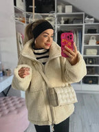 Liora – Oversized Teddy Jackets